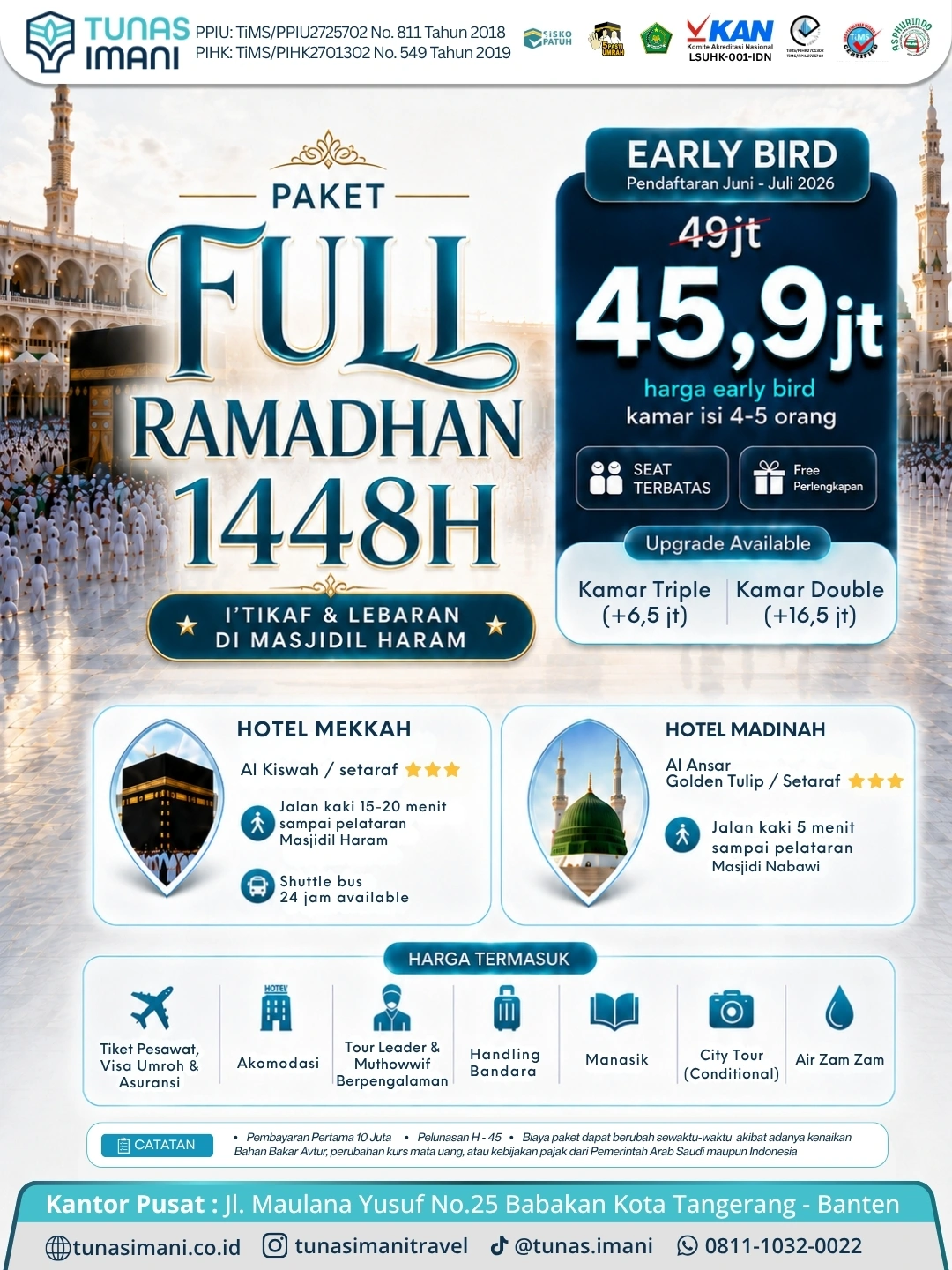 Full Ramadan 1448H - I'tikaf & Lebaran